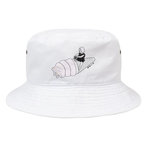 童乗　アイスクリーム Bucket Hat