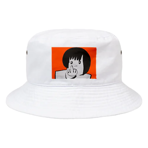 中指自画像 Bucket Hat