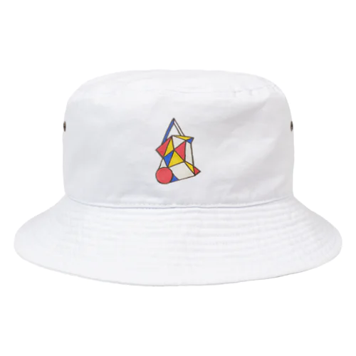 幾何学トートバッグ Bucket Hat
