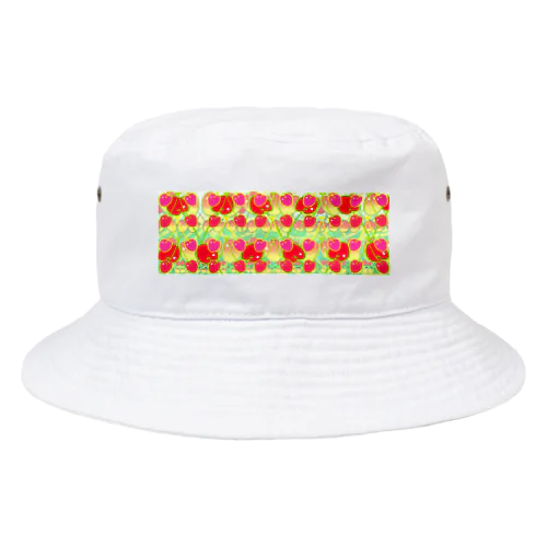 🍒strawberry & cherry🍒 Bucket Hat