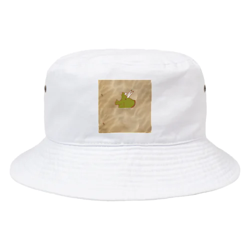【埋まり恐竜】とりけらとぷす Bucket Hat