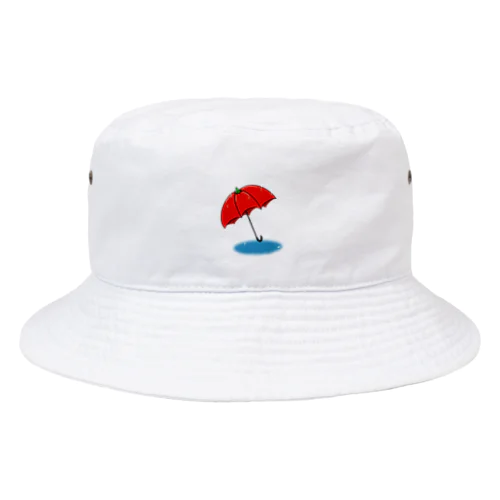 Tomato Umbrella(背景なし) Bucket Hat