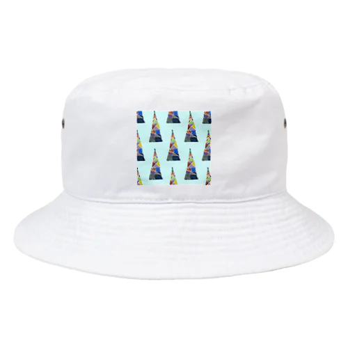 カラフルタワー Bucket Hat