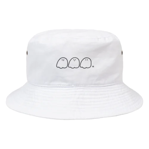 おばけさんびき。ぼうし Bucket Hat