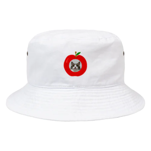 りんご猫II Bucket Hat