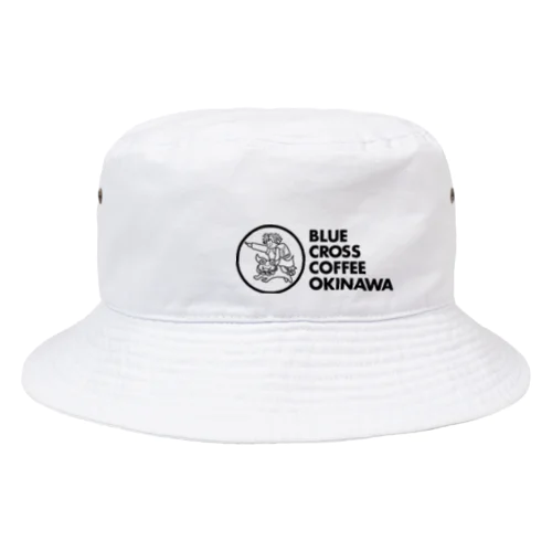 BlueCrossCoffee(黒） Bucket Hat