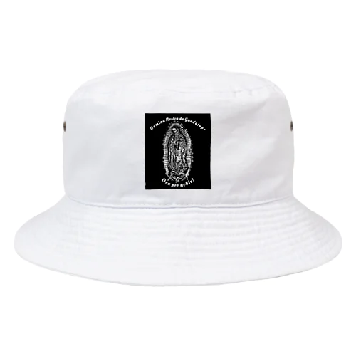 グアダルーペの聖母 木版Ver Bucket Hat