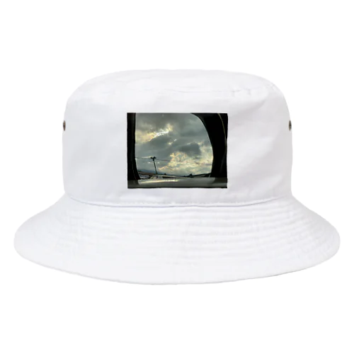 Sunset over the Mirror Bucket Hat