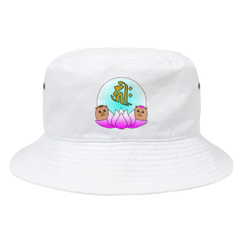 【開運祈願】亥年生まれ守護梵字キリーク Bucket Hat