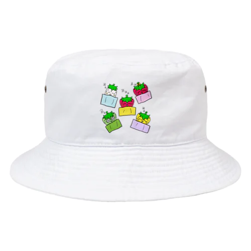 いちごのチーゴくん　みんなでおねんね Bucket Hat