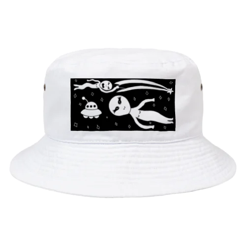 好きな色に染めて 漂う宇宙人 Bucket Hat