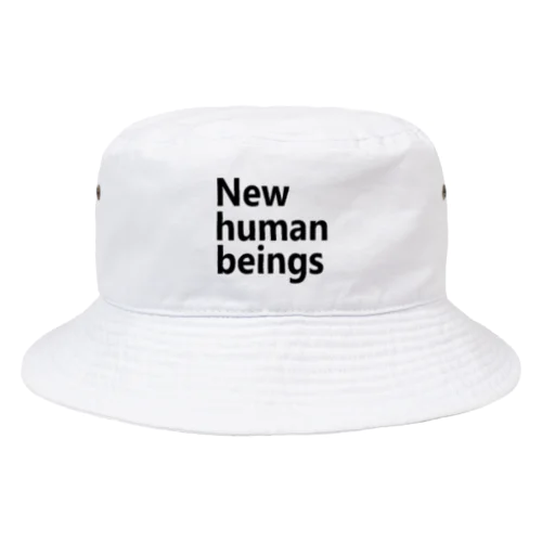 新人類　新しき人間　New human beings Bucket Hat