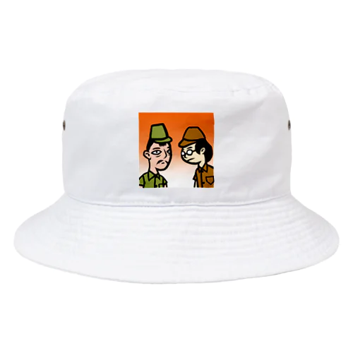 日本兵の夕暮れ Bucket Hat