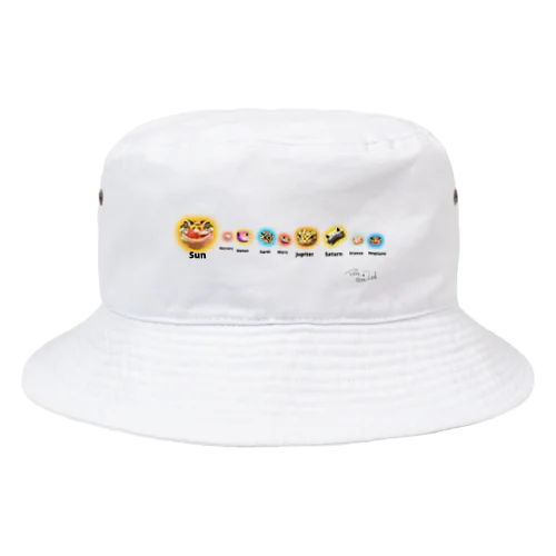レオパ太陽系図 Bucket Hat