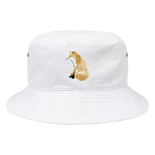 ATELIER KITSUNEもふもふきつねボディ Bucket Hat