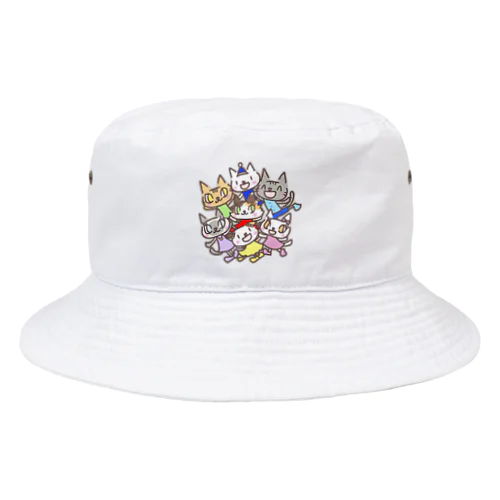 みけねこあんみつちゃん Bucket Hat