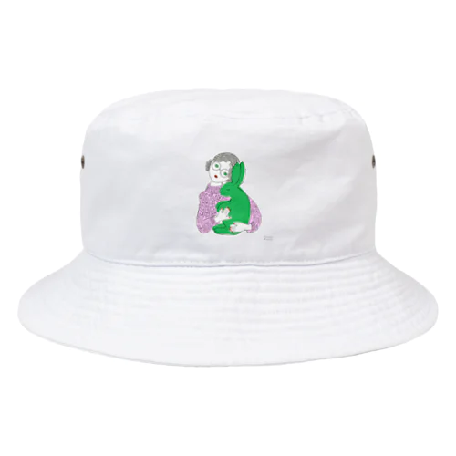 緑のうさぎ Bucket Hat