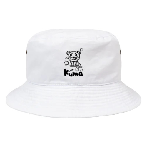 腹へり熊雄 Bucket Hat