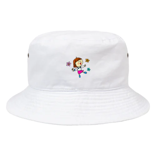 花と女のコ Bucket Hat