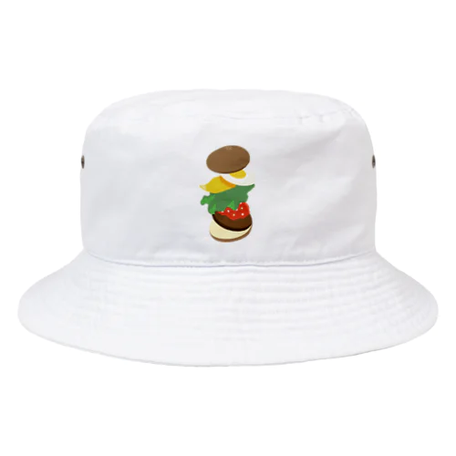 エッグチーズバーガー Bucket Hat
