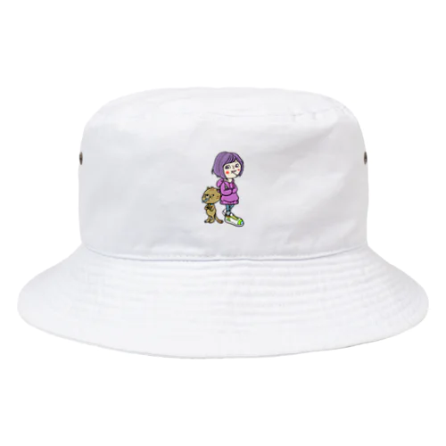 きゃっと＆がぁる Bucket Hat