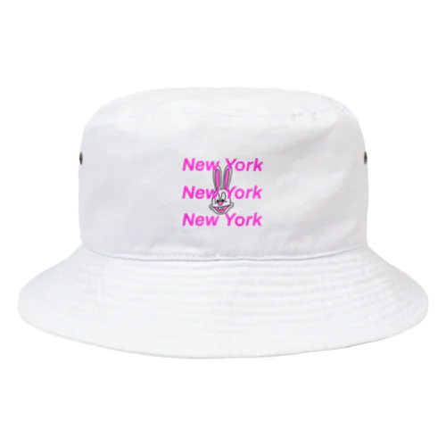 New York rabbit  Bucket Hat