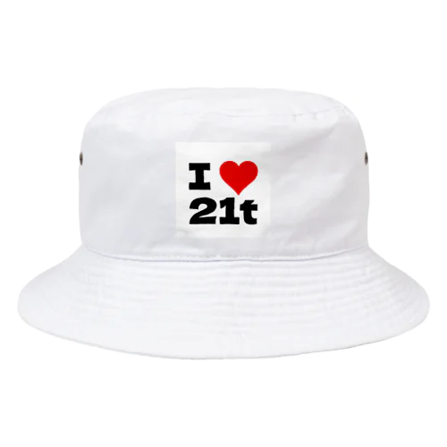 I Love 21t バケットハット