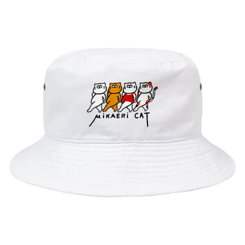 見返りCAT Bucket Hat