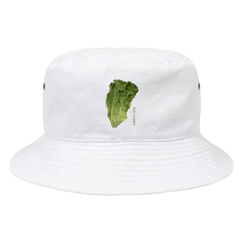 グリーンレタス Bucket Hat