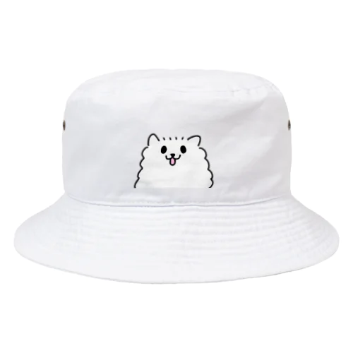 ぽめ(しろ) Bucket Hat