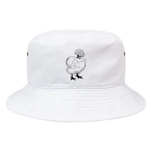 烏骨鶏　横向きちゃん Bucket Hat