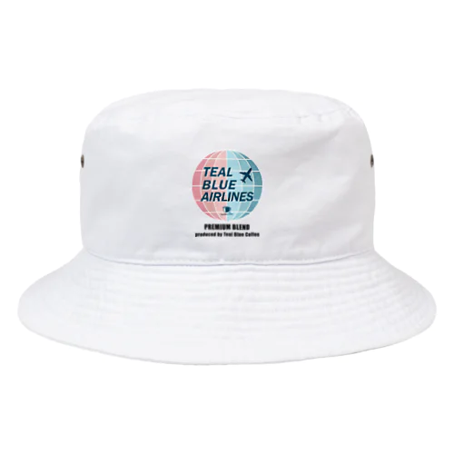 TEAL BLUE AIRLINES Bucket Hat