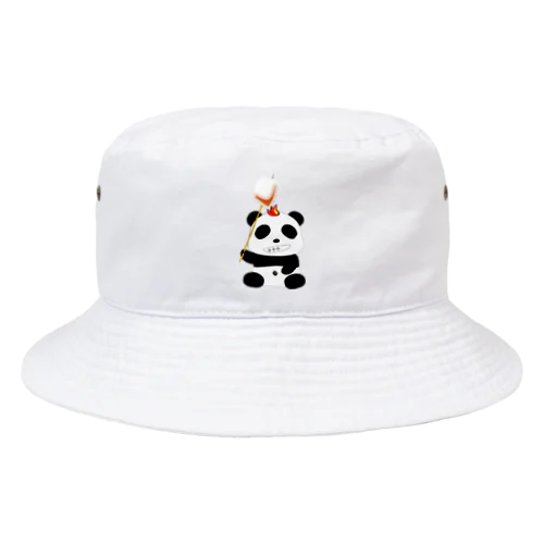 焚き火パンダ Bucket Hat