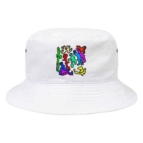 ハスダクリーチャー002 Bucket Hat