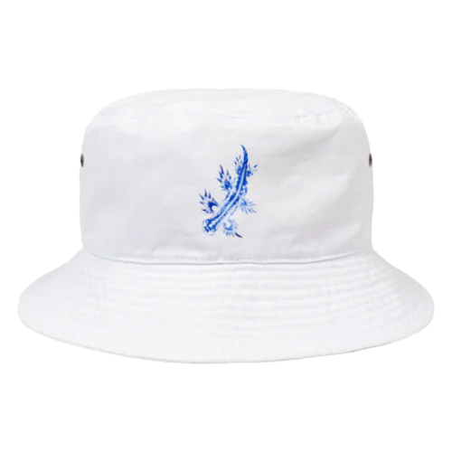 アオミノウミウシ(カラー) Bucket Hat