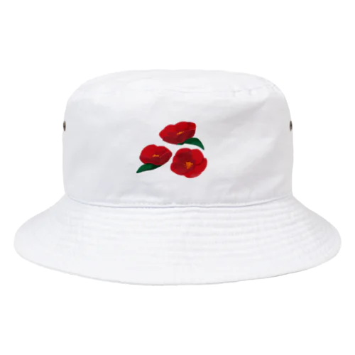 つばきです帽 Bucket Hat