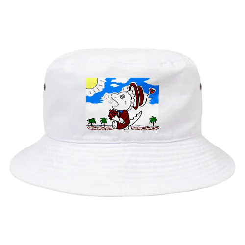 走れ恐竜君 Bucket Hat