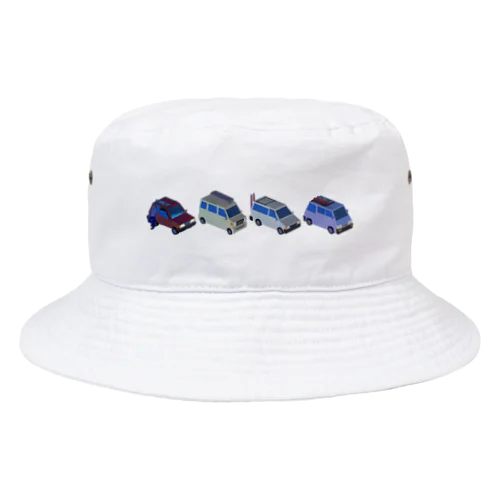 雪国途中のPA パーキングエリア 240 Bucket Hat