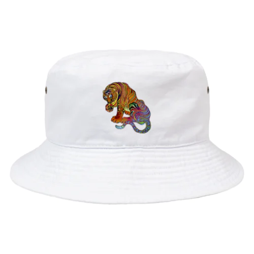 虎図 Bucket Hat