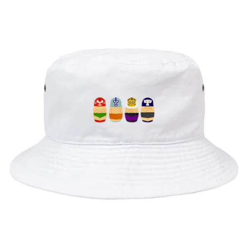 覆面レスラー Bucket Hat