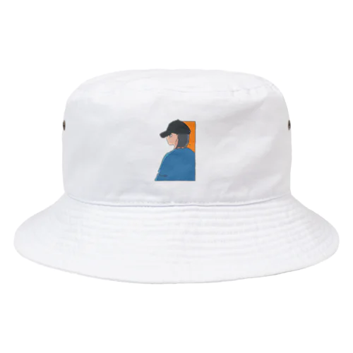PixelGirl ロゴ無しver. Bucket Hat