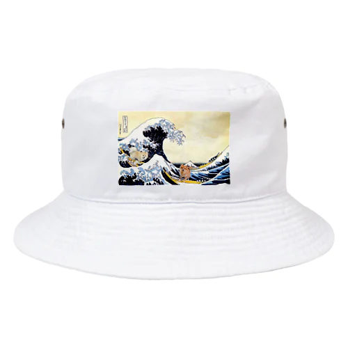 きなゆず葛飾北斎 Bucket Hat