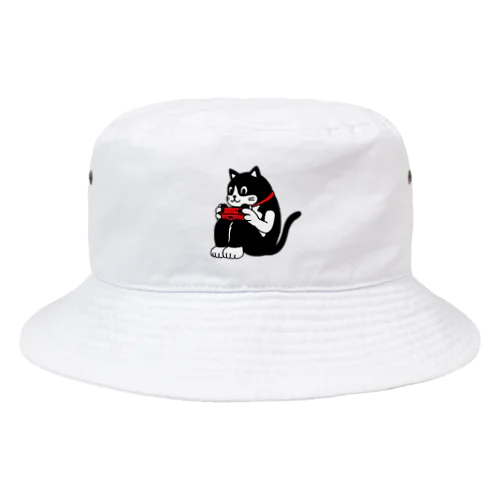 猫背ゲーマー（小型用） Bucket Hat