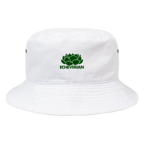 エケベリアンロゴ（緑） Bucket Hat