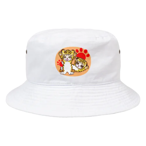 とらニャーちゃん Bucket Hat