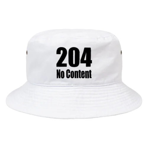 204 No Content Bucket Hat