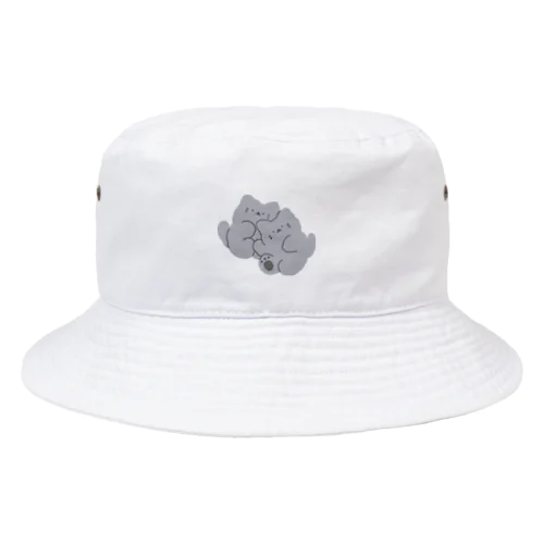 グレーねこちゃん Bucket Hat