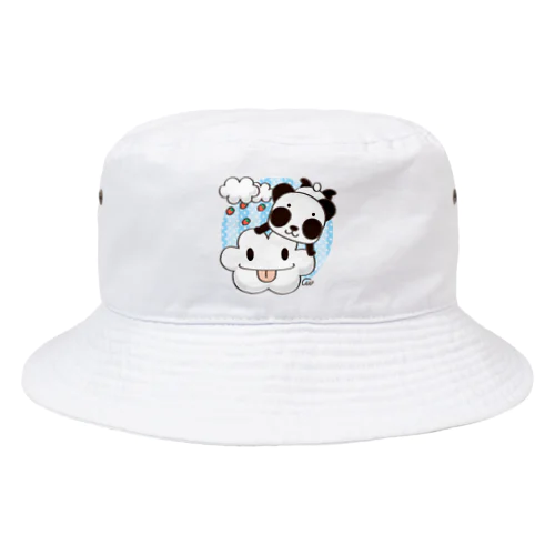 ズレちゃんとくもちゃん Bucket Hat