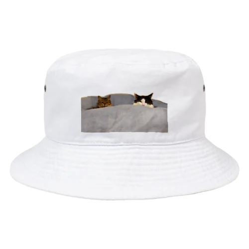 ちょこっと猫帽子 Bucket Hat