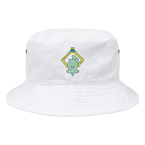 トリケラトプスのとりきち-クレーン- Bucket Hat